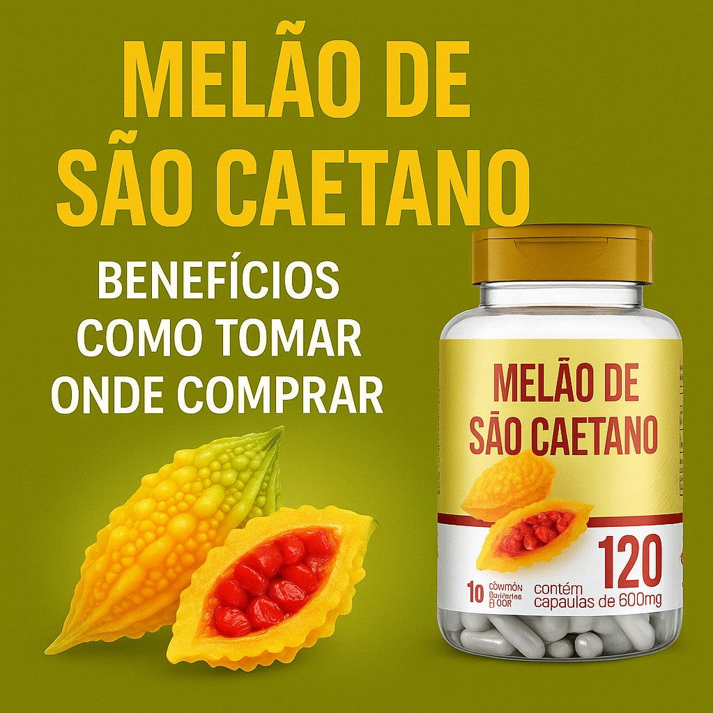 Melão de São Caetano: Benefícios, Como Tomar e Onde Comprar