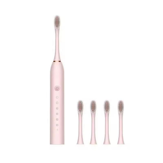 Escova De Dentes Eletrica IPX7 Com Cabeça Substituível Inteligente Ultrassônico A Prova Dagua - Kaype Store