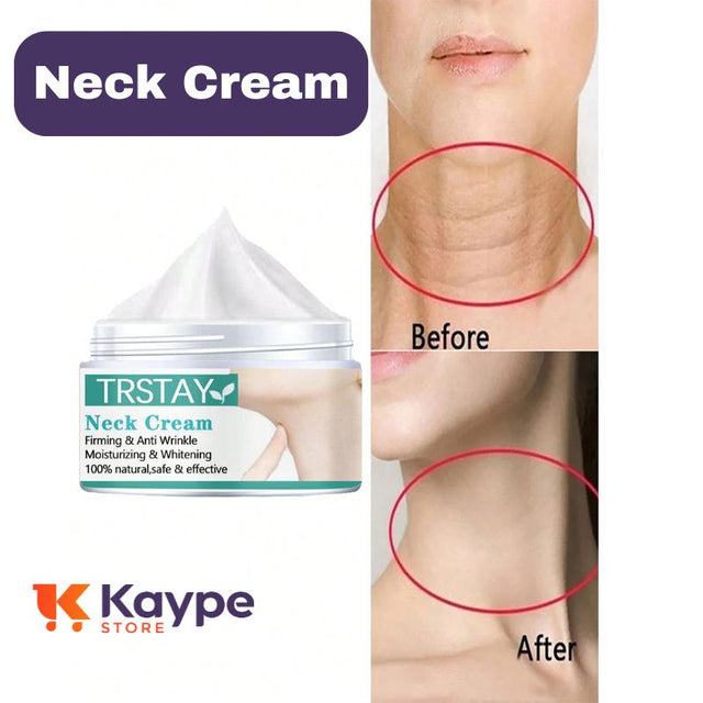 NeckCream - Elimine Rugas e Firme a Pele do Pescoço e Papada - Kaype Store