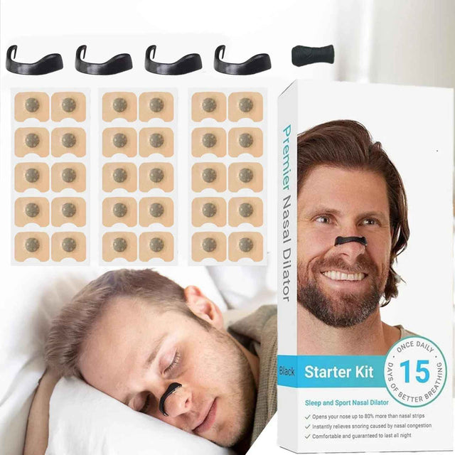 NasalHelper - Tira Nasal Magnética Anti Ronco | Kaype Store