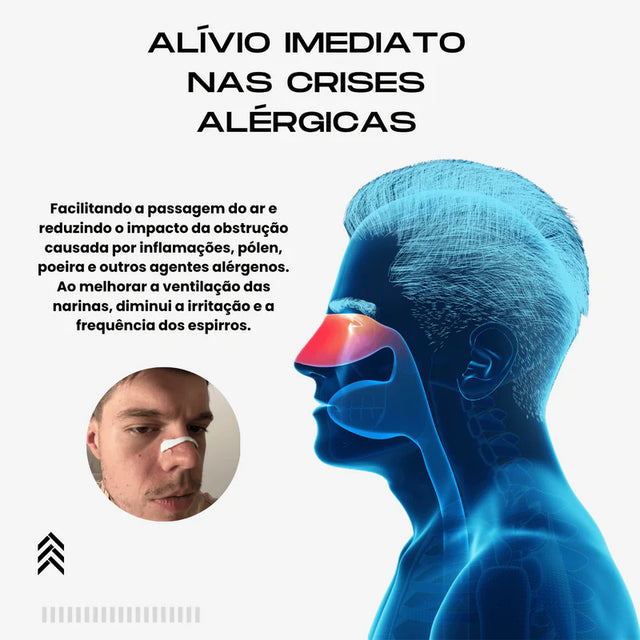 NasalHelper - Tira Nasal Magnética Anti Ronco | Kaype Store