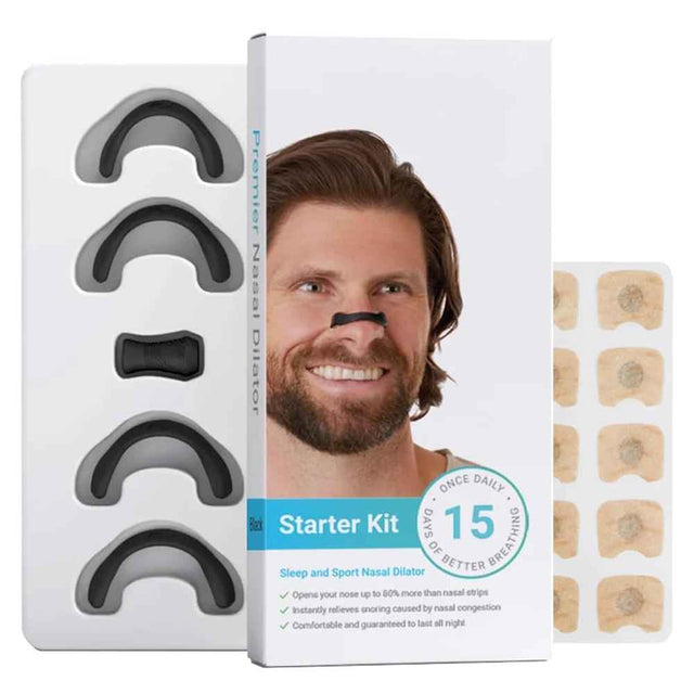 NasalHelper - Tira Nasal Magnética Anti Ronco | Kaype Store