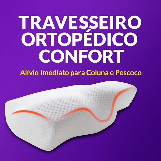 Travesseiro Ortopédico Confort