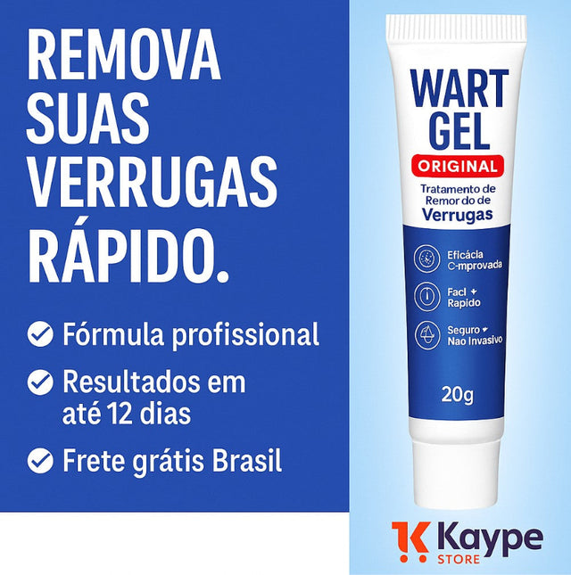 RenovaNatural Gel Removedor de Verrugas - Remoção em 12 a 15 dias (Wart Original)