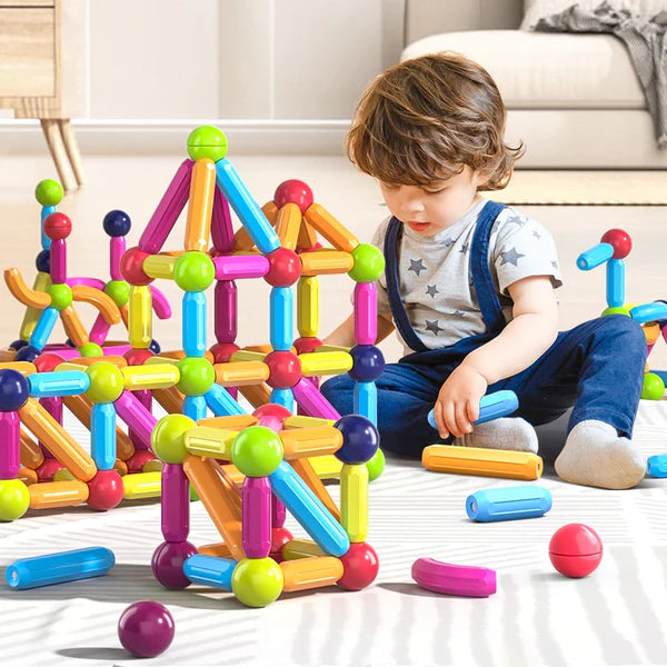 Blocos De Montar 140 Peças Brinquedo Didático Infantil