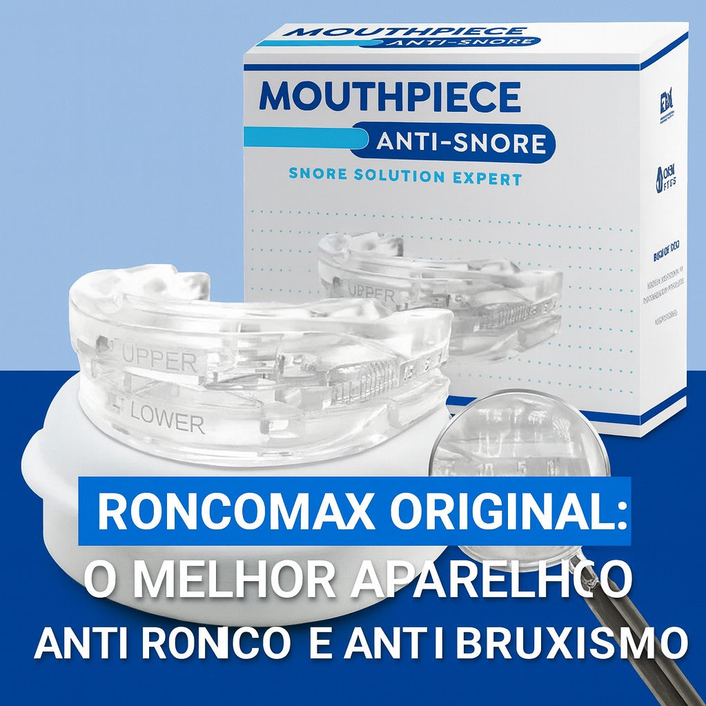 RoncoMax Original: O Melhor Aparelho Anti Ronco e Anti Bruxismo