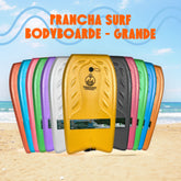 Prancha Surf BodyBoard Trident Poseidon Grande Com Leash