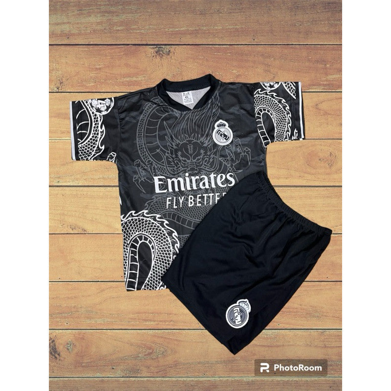 conjunto infantil Real Madrid, uniforme Bellingham infantil, camisa e short Real Madrid, conjunto futebol infantil - Kaype Store