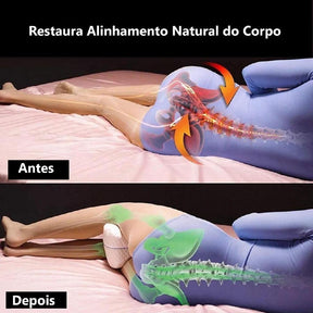 Travesseiro Almofada Cervical Ortopédica Anatômica - Alívio no Ciático e Lombar - Kaype Store