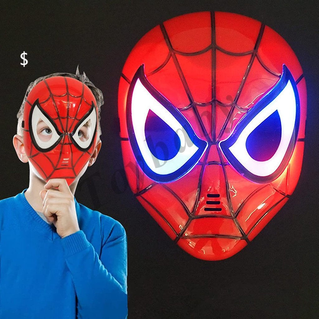Máscara Homem Aranha com LED - Kaype Store