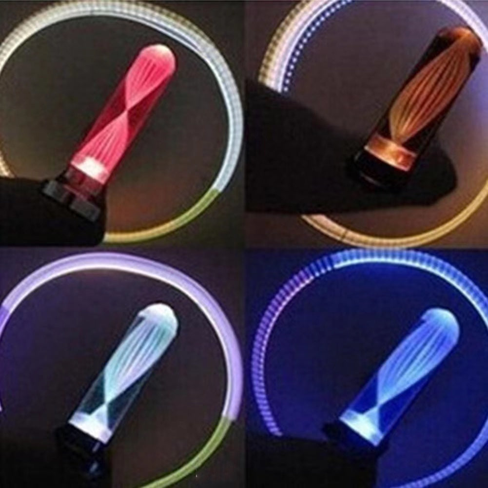 Lâmpada de Pneus LED Colorida Noturna para Bicicleta - Ilumine Seu Caminho com Cores Vibrantes