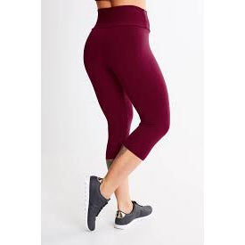 Kit 2 Calça Legging Corsário Cintura Alta Feminina Academia Fitness Lisa - Kaype Store