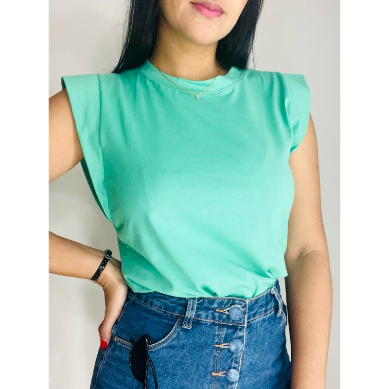 Camiseta Básica Branca com Detalhe Lateral - Sinônimo de Conforto e Estilo - Kaype Store