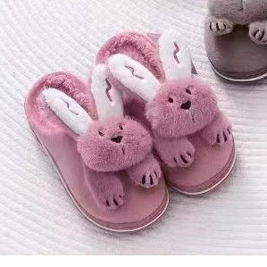 Pantufa Coelho Infantil  - Inverno - Kaype Store