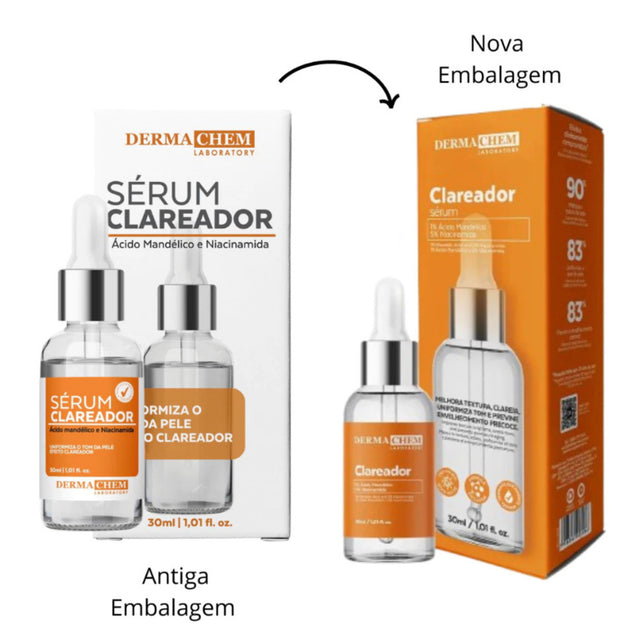 Sérum Clareador de Manchas no Rosto - Clareia Melasma e Uniformiza o T