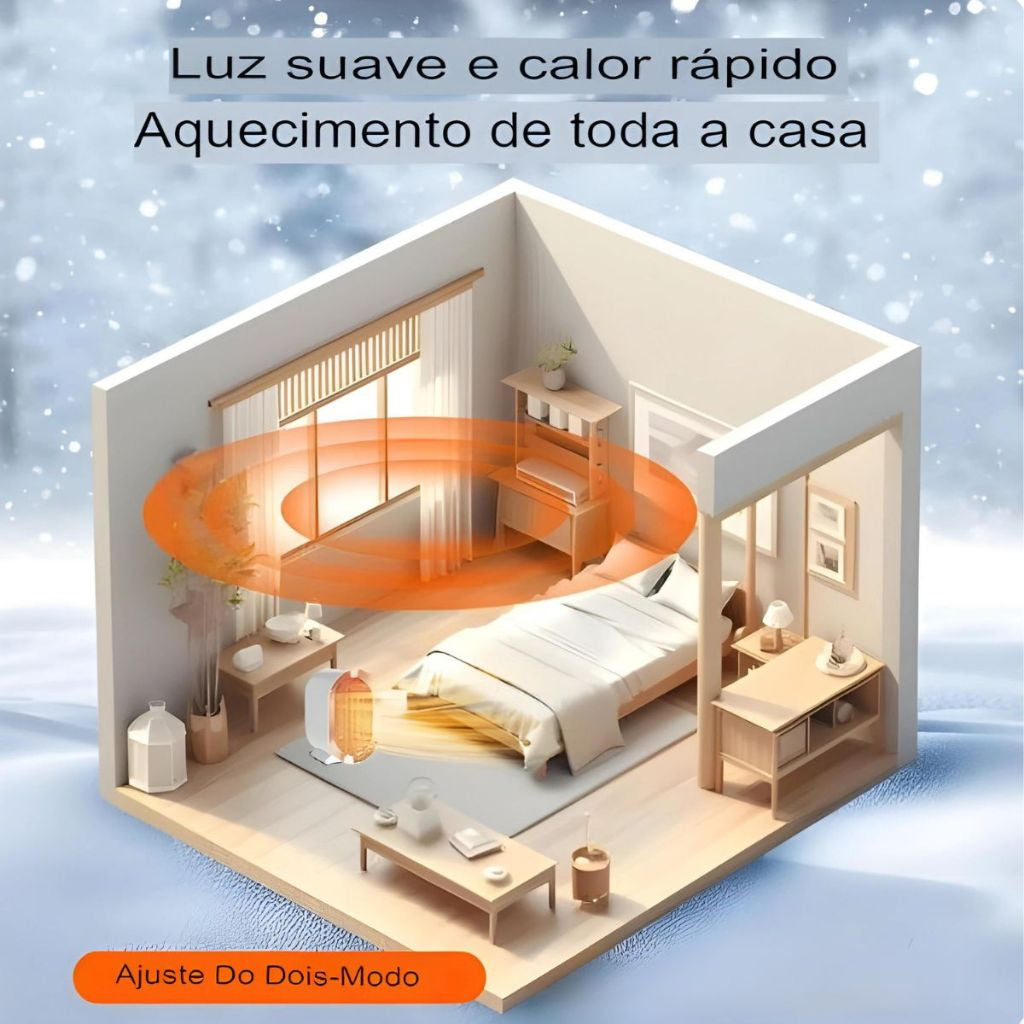 Aquecedor Elétrico Portátil - Kaype Store