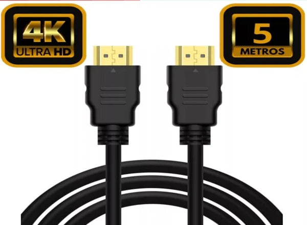 Cabo HDMI 4K ULTRA HD 3D -  5 Metros - Kaype Store