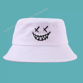 Boné Chapéu Bucket Hat Smile Sorriso