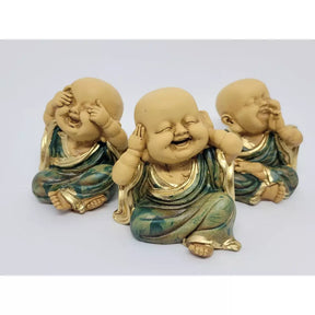 Trio de Buda Sabedoria Mini