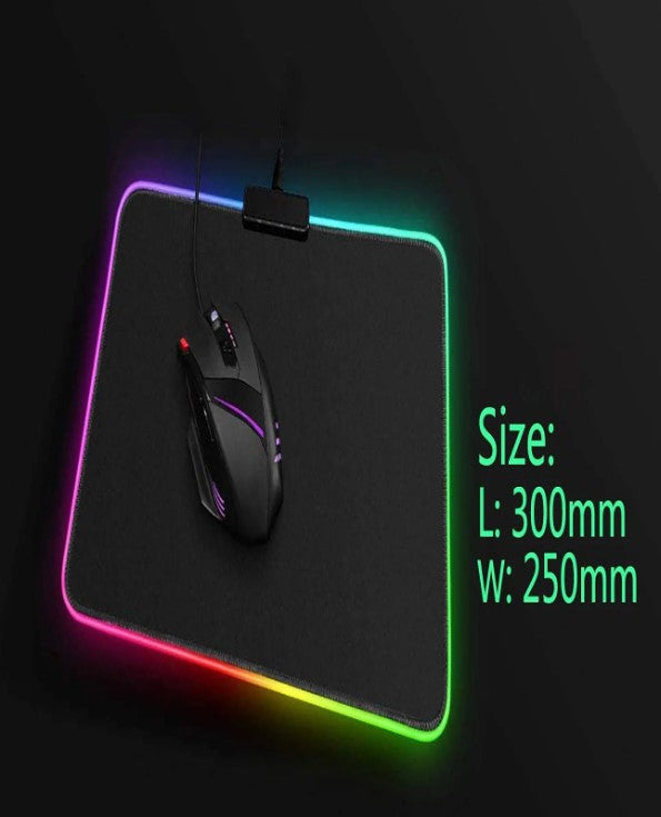 Mouse Pad Gamer LED RGB - Kaype Store