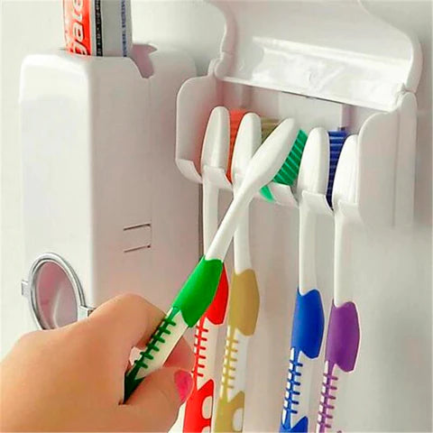 SmartBrush - Dispenser De Pasta De Dente + Porta Escova BRINDE