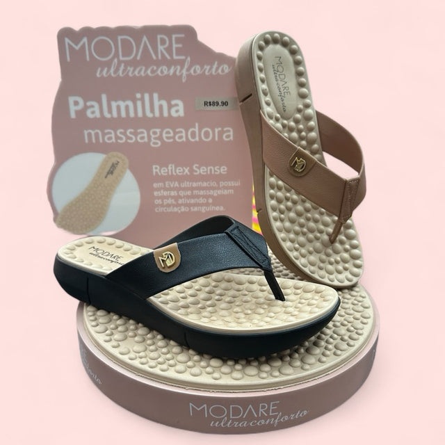 Chinelo Tamanco com Palmilha Massageadora Ortopédica - PalmOrtopedic Modare | Kaype Store