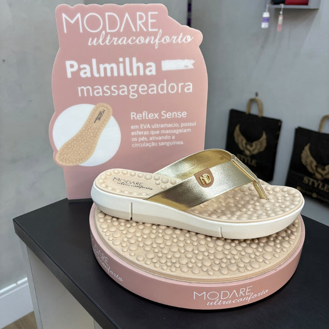 Chinelo Tamanco com Palmilha Massageadora Ortopédica - PalmOrtopedic Modare | Kaype Store