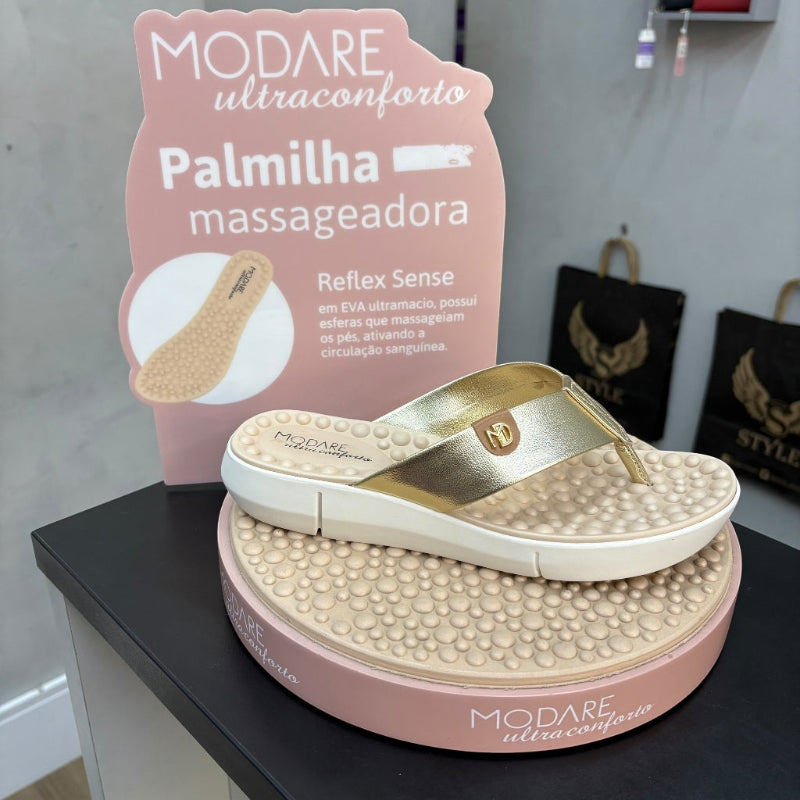 Chinelo Tamanco com Palmilha Massageadora Ortopédica - PalmOrtopedic Modare | Kaype Store