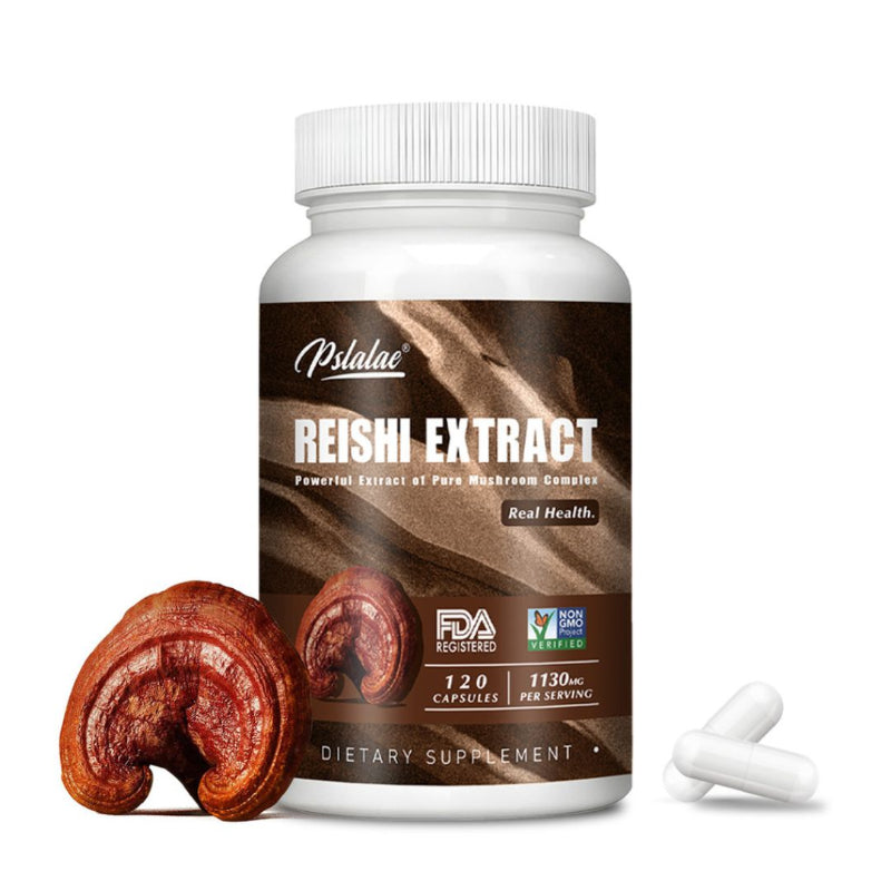 Extrato de Reishi com 13.5% Polissacarídeos - Cogumelo Premium Vegano - Kaype Store