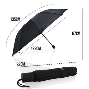 Guarda Chuva Grande Reforçado Contra Vento - Compacto e Prático | Kaype Store