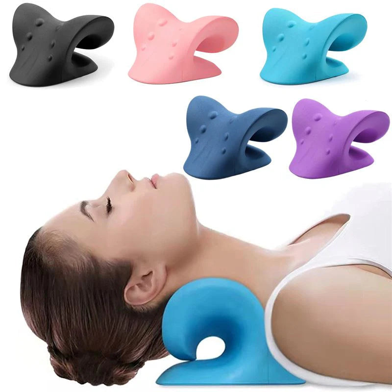 Travesseiro Massageador Ortopédico Cervical Portátil - SuperOrto | Alívio de Dor no Pescoço