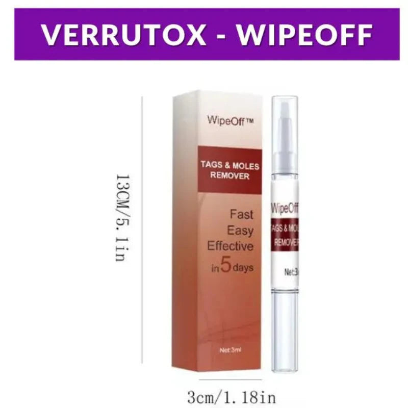 Verrutox - Removedor de Verrugas, Marcas e Manchas | Solução Eficaz e Sem Dor