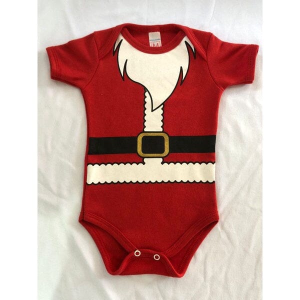 Body - Roupa de Bebe para Natal e Ano Novo MMB008 / NT010 Kaypestore Papai Noel P - 1 a 3 Meses 