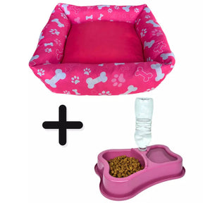 Caminha PET (Cachorro e Gato) - Leve 1 Comedouro Grátis PET009 Kaypestore Rosa 