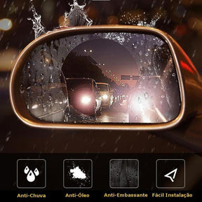 ClearVision™ - Pelicula Anti Embaçante e Anti Reflexo para Retrovisor (Luz Alta) Premium (Importada) CAR001 Kaypestore 