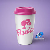 Copo Bucket da Barbie Estilo Café Kaypestore Barbie 