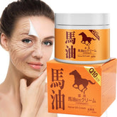 Creme Facial Óleo De Cavalo Para Remover Rugas, Marcas e Linhas de Expressão Efeito Lifting 0 Loja 30g 