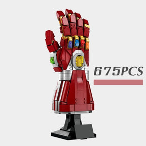 Manopla do Infinito Lego - Réplica Premium Quality Kaypestore Manopla Homem de Ferro 