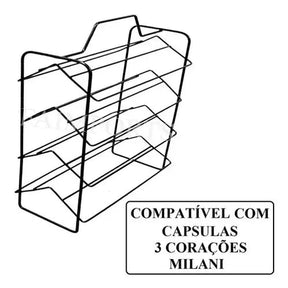 Porta Cápsulas 40un Suporte Café - Mantenha Seu Espaço Organizado e Elegante CZ030 Kaypestore 